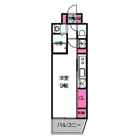 PARK HILLS 都島 Nobleの物件間取画像